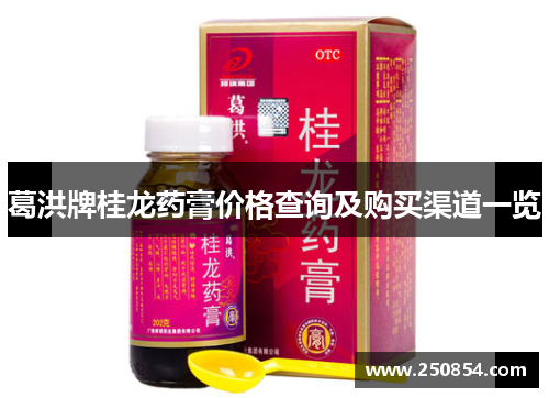 葛洪牌桂龙药膏价格查询及购买渠道一览